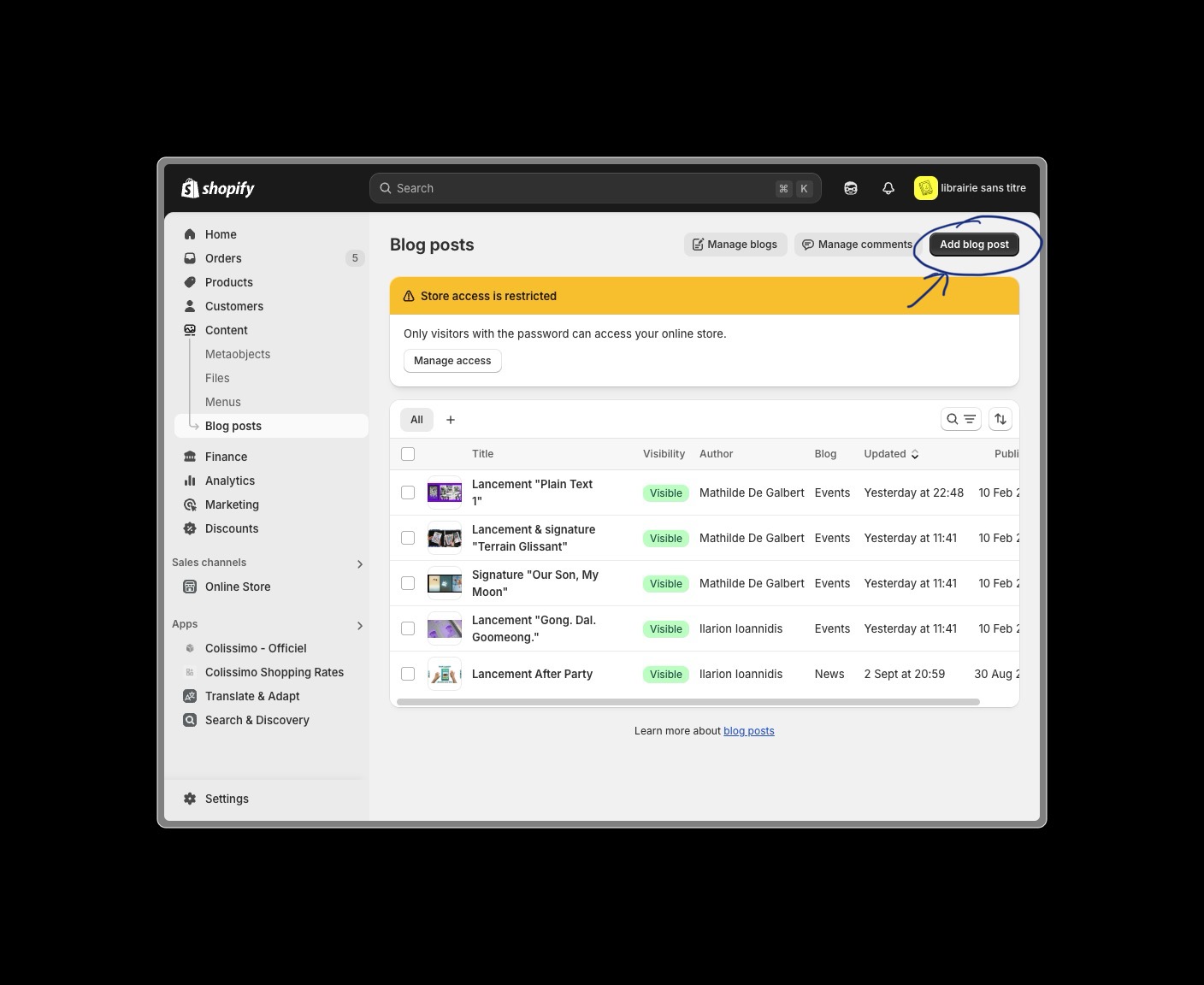 librairie-sans-titre-add-blog-post